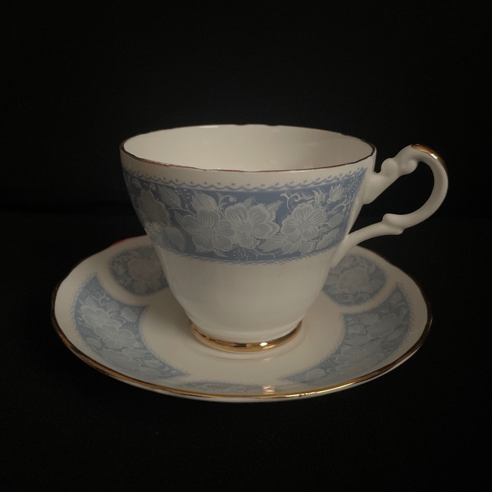 Vintage Bone China Teacup and Saucer